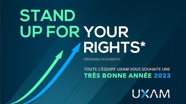 Vœux 2023 -STAND UP FOR YOUR RIGHTS